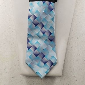 Van Heusen Fashion Spinner Laser Geo Dress Tie